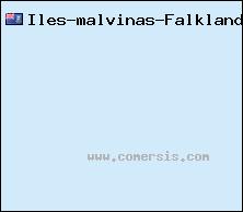carte de Îles (malvinas) Falkland