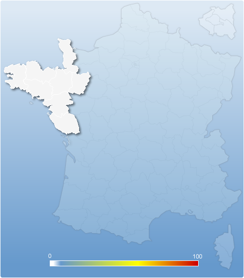 Carte de France dynamique PHP GD 2